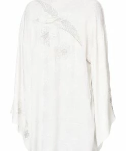 Camilla EBoutique (US) Up To 40% Off KIMONO SLEEVE BLOUSE SILVER LININGS
