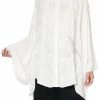 Camilla EBoutique (US) Up To 40% Off KIMONO SLEEVE BLOUSE SILVER LININGS