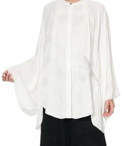 Camilla EBoutique (US) Up To 40% Off KIMONO SLEEVE BLOUSE SILVER LININGS