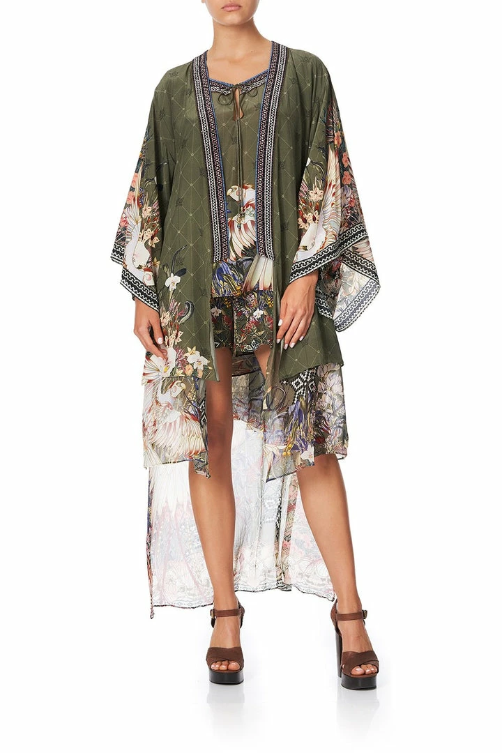 Camilla EBoutique (US) Up To 50% Off KIMONO WITH LONG UNDERLAYER WATCHFUL WINGS