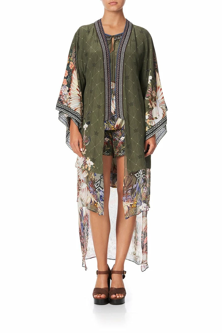 Camilla EBoutique (US) Up To 50% Off KIMONO WITH LONG UNDERLAYER WATCHFUL WINGS