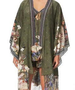 Camilla EBoutique (US) Up To 50% Off KIMONO WITH LONG UNDERLAYER WATCHFUL WINGS