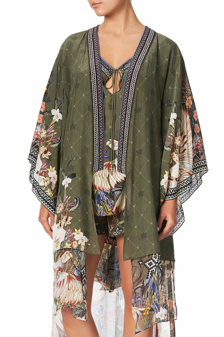 Camilla EBoutique (US) Up To 50% Off KIMONO WITH LONG UNDERLAYER WATCHFUL WINGS