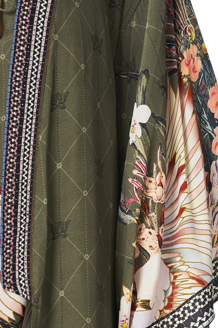 Camilla EBoutique (US) Up To 50% Off KIMONO WITH LONG UNDERLAYER WATCHFUL WINGS