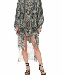 Camilla EBoutique (US) KIMONO WITH LONG UNDERLAYER ONE TRIBE