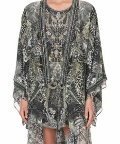 Camilla EBoutique (US) KIMONO WITH LONG UNDERLAYER ONE TRIBE