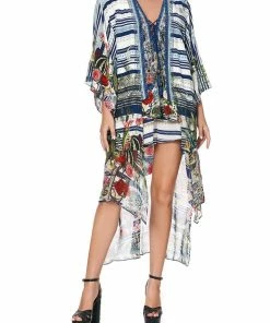 Camilla EBoutique (US) Up To 30% Off KIMONO WITH LONG UNDERLAYER SOLIS HEART