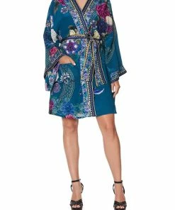 Camilla EBoutique (US) KIMONO WITH TIE BELT LUNAR GAZING Up To 30% Off