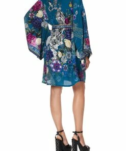 Camilla EBoutique (US) KIMONO WITH TIE BELT LUNAR GAZING Up To 30% Off