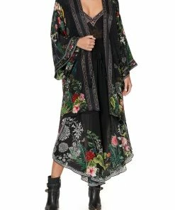 Camilla EBoutique (US) Up To 30% Off KIMONO WITH TIE BELT RAISED WITH WOLVES