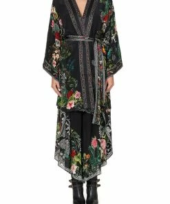 Camilla EBoutique (US) Up To 30% Off KIMONO WITH TIE BELT RAISED WITH WOLVES