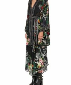 Camilla EBoutique (US) Up To 30% Off KIMONO WITH TIE BELT RAISED WITH WOLVES