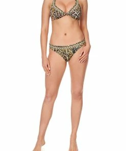 Camilla EBoutique (US) KNOT FRONT HALTER TOP NOMADIC NYMPH Up To 50% Off