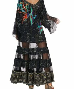 Camilla EBoutique (US) Up To 50% Off LACE PANEL DRESS WISE WINGS