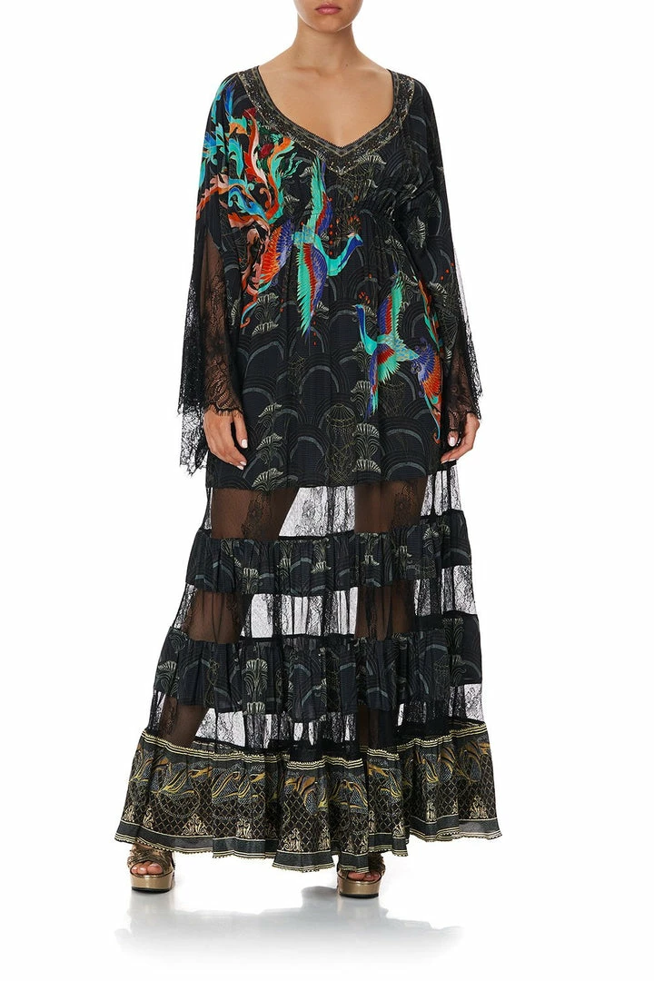 Camilla EBoutique (US) Up To 50% Off LACE PANEL DRESS WISE WINGS