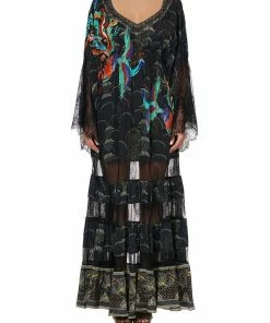 Camilla EBoutique (US) Up To 50% Off LACE PANEL DRESS WISE WINGS