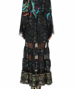 Camilla EBoutique (US) Up To 50% Off LACE PANEL DRESS WISE WINGS