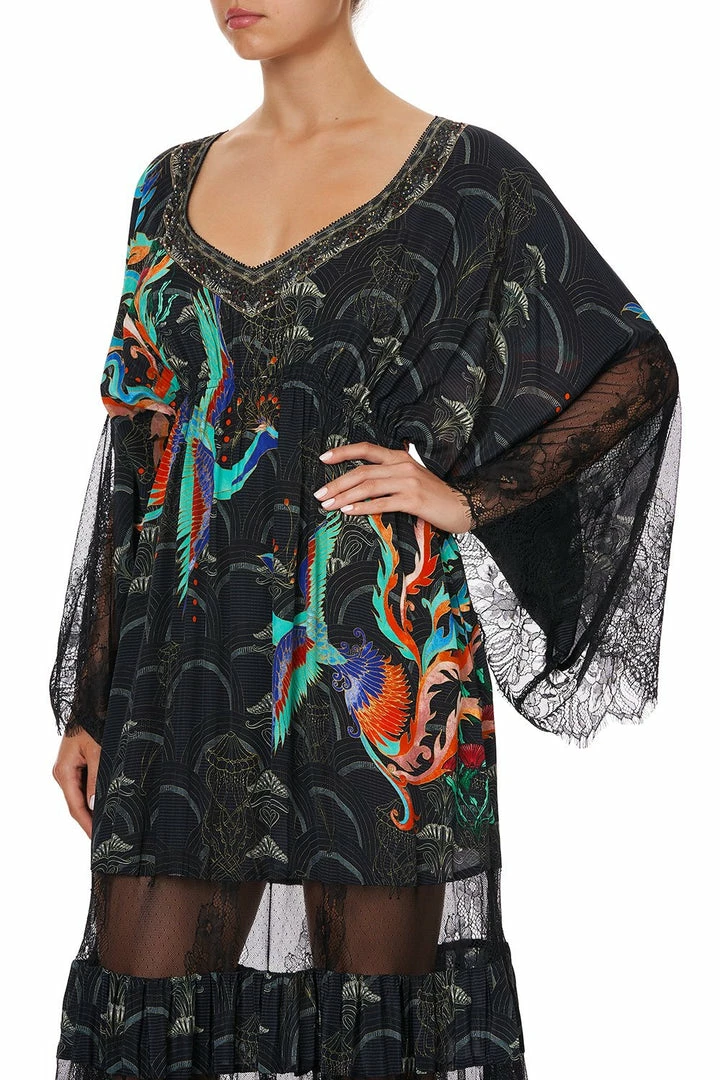 Camilla EBoutique (US) Up To 50% Off LACE PANEL DRESS WISE WINGS