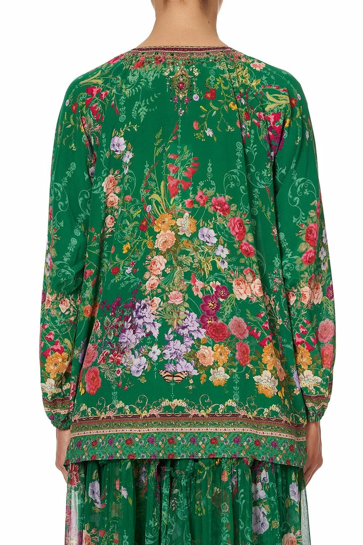 Camilla EBoutique (US) LACE UP BLOUSE DIARIES FROM A VILLA Up To 30% Off