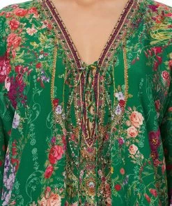 Camilla EBoutique (US) LACE UP BLOUSE DIARIES FROM A VILLA Up To 30% Off