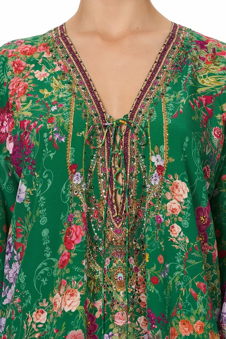 Camilla EBoutique (US) LACE UP BLOUSE DIARIES FROM A VILLA Up To 30% Off