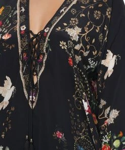 Camilla EBoutique (US) Up To 30% Off LACE UP BLOUSE MIRROR MIRROR