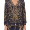 Camilla EBoutique (US) Up To 40% Off LACE UP BLOUSE SEVEN DAY WEEKEND