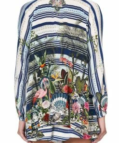 Camilla EBoutique (US) LACE UP BLOUSE SOLIS HEART Up To 30% Off