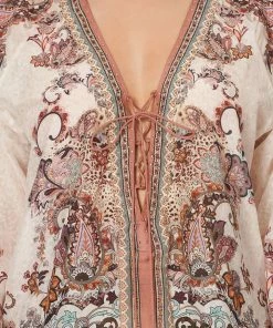 Camilla EBoutique (US) LACE UP BLOUSE TALES OF TALITHA Up To 40% Off