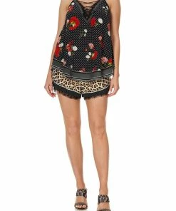 Camilla EBoutique (US) Sale Clothing LACE UP EYELET CAMI COASTAL PARISIENNE