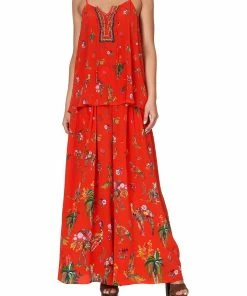 Camilla EBoutique (US) LACE UP FRONT CAMI CINEMA PARADISO Up To 50% Off