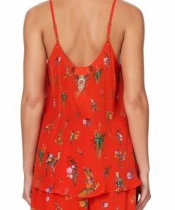 Camilla EBoutique (US) LACE UP FRONT CAMI CINEMA PARADISO Up To 50% Off