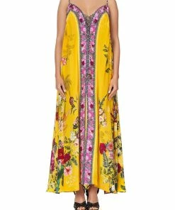 Camilla EBoutique (US) LACE UP FRONT DRESS SAFFRON MOON
