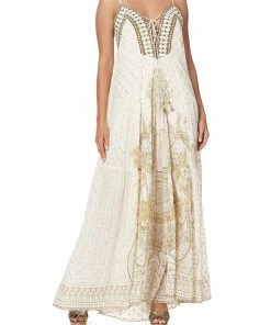 Camilla EBoutique (US) LACE UP FRONT PANEL DRESS THE QUEENS CHAMBER Up To 30% Off