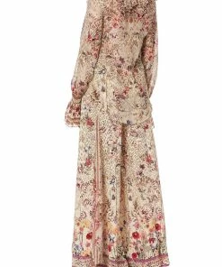 Camilla EBoutique (US) LACE UP RUFFLE BLOUSE DRIFTING DREAMER Up To 50% Off