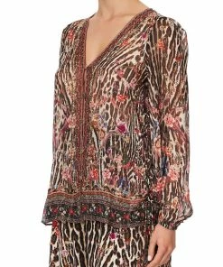 Camilla EBoutique (US) LACE UP SIDE BLOUSE LIV A LITTLE