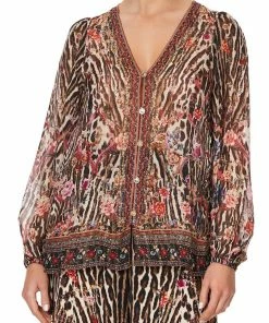 Camilla EBoutique (US) LACE UP SIDE BLOUSE LIV A LITTLE