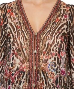 Camilla EBoutique (US) LACE UP SIDE BLOUSE LIV A LITTLE