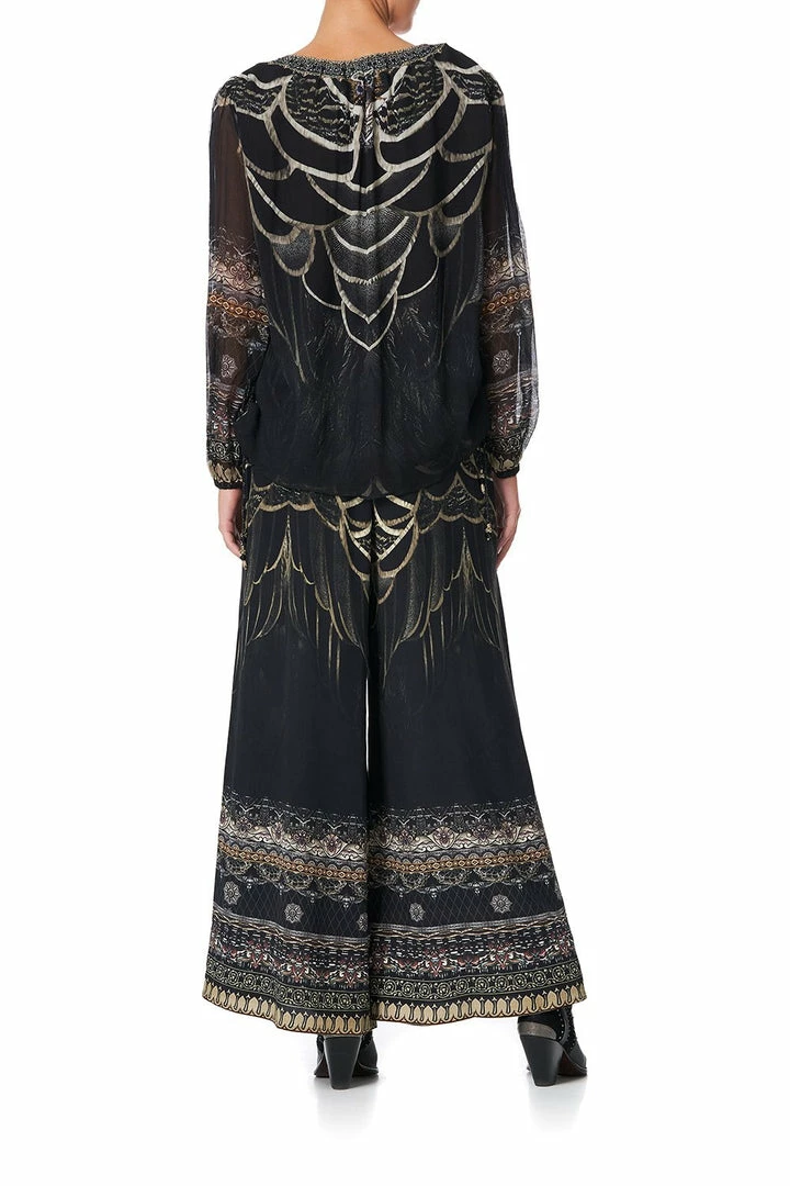 Camilla EBoutique (US) LACE UP SIDE BLOUSE UNDER A FULL MOON