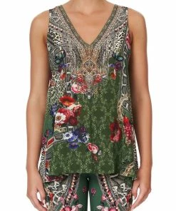 Camilla EBoutique (US) LACE UP TOP TALES OF TIME Up To 30% Off