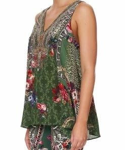 Camilla EBoutique (US) LACE UP TOP TALES OF TIME Up To 30% Off