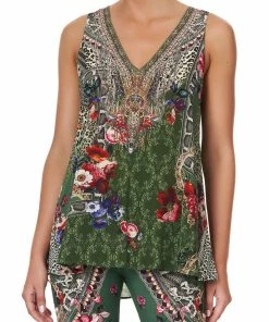 Camilla EBoutique (US) LACE UP TOP TALES OF TIME Up To 30% Off