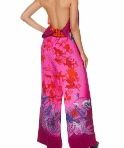 Camilla EBoutique (US) Up To 30% Off LARGE SQUARE SCARF TROPIC OF NEON