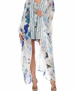 Camilla EBoutique (US) Up To 40% Off LAYER WITH KIMONO COLLAR WHITE SIDE OF THE MOON