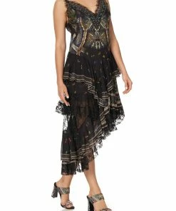 Camilla EBoutique (US) LAYERED ASYMMETRICAL DRESS MATERNAL INSTINCT