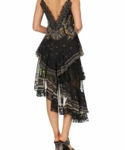 Camilla EBoutique (US) LAYERED ASYMMETRICAL DRESS MATERNAL INSTINCT