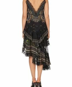 Camilla EBoutique (US) LAYERED ASYMMETRICAL DRESS MATERNAL INSTINCT