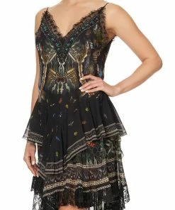 Camilla EBoutique (US) LAYERED ASYMMETRICAL DRESS MATERNAL INSTINCT