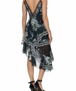 Camilla EBoutique (US) LAYERED ASYMMETRICAL DRESS MOONSHINE BLOOM Up To 50% Off