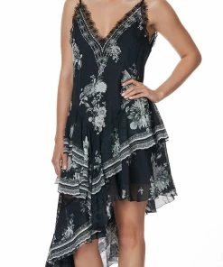 Camilla EBoutique (US) LAYERED ASYMMETRICAL DRESS MOONSHINE BLOOM Up To 50% Off